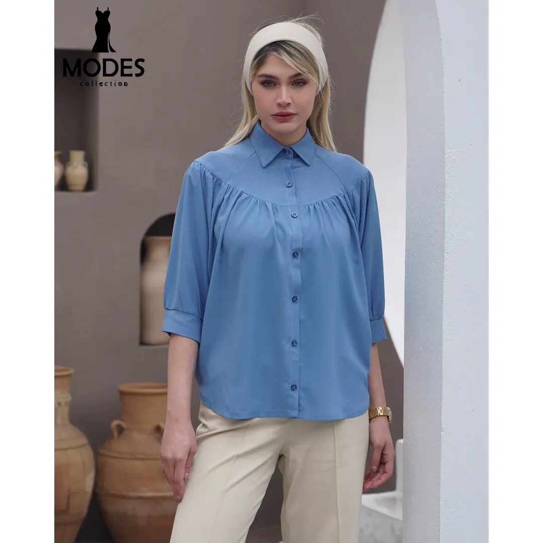 شومیز کریشه پفکی