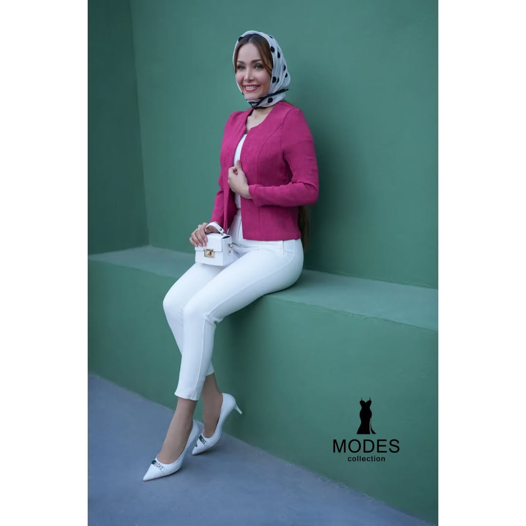 کت کریشه یقه گرد کد 1106